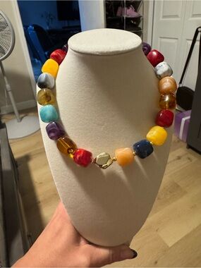 Multicolor Stone Necklace